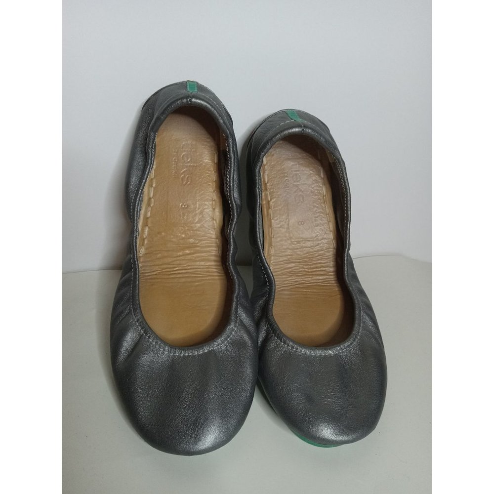 Tieks Romantic Blush Leather Ballet Slipper Classic Premium Size 8